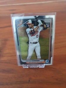 2024 Topps Bowman Chrome Colton Cowser Orioles #33 Rookie-Karte - Bild 1 von 2