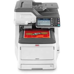Oki MC873dn Multifunction Printer Very Low Count Under 39K Colour A4 A3 WARRANTY - Afbeelding 1 van 6