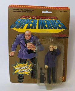 Vintage 1989 Toy Biz 'DC Comics Super Heroes' LEX LUTHOR Action Figure, SEALED - Picture 1 of 3