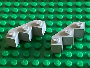 2 x LEGO OldGray Light Gray brick facet ref 2462 /set 4483 6081 6278 6292 6079 - Bild 1 von 1