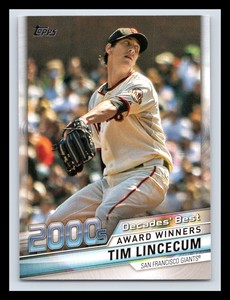 Tim Lincecum  2020 Topps Decades' Best (Series 2)  #DB-88