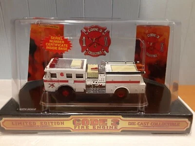 Code 3 1/64 City Of Denver Fire Department SEAGRAVE #6 Fire Truck # 02456 Pumper - Image 1 of 4