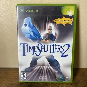 TimeSplitters 2 (Microsoft Xbox, 2002) No Manual - Picture 1 of 8