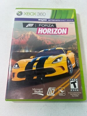 Forza Horizon (Kinect Compatible) - Microsoft Xbox 360 Arcade Racing No Manual - Image 1 of 4