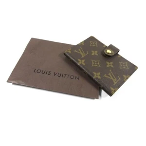 Authentique housse PDA Louis Vuitton monogramme Etuy Palm V M63028 marron PVC - Photo 1/8