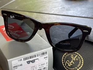 ray ban wayfarer original / F - Havana dunkel / L - Blue + neu + - Bild 1 von 6