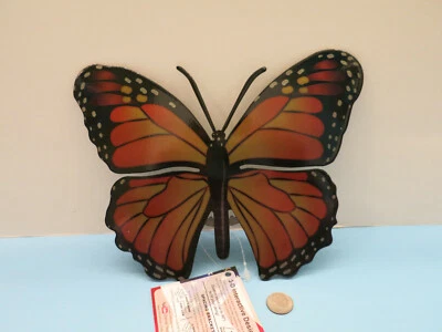 Arte de pared de acero con mariposa monarca decoración de Next Innovations-interior o exterior-nuevo Foto 1 de 2