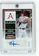2015 Panini Contenders #5 Cracked Ice ANDREW BENINTENDI Rookie Auto /23