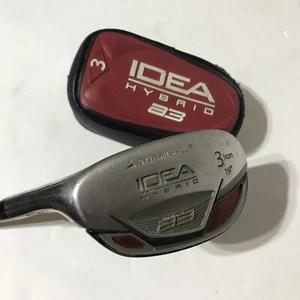 Adams Hybrid Idea a3 19° #3 Iron Pro Launch Red Grafalloy Ledt Handed W/ Cover - Picture 1 of 8