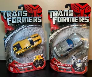 Transformers JAZZ BUMBLEBEE (Set of 2) Deluxe Class SEALED - Picture 1 of 8