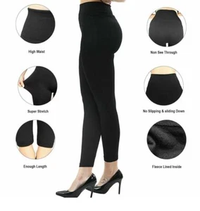 SLIMMING HIGH WAIST ED CONTROL LEGGINGS EXTRA STRONG FIRM TUMMY SUPPORT 8-22 - Picture 1 of 8