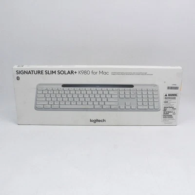 Logitech Signature Slim Solar + K980 для Mac белый 920-013787 - Изображение 1 из 4