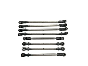 Axial Capra 4WS 1.9 Unlimited Trail Buggy Stainless Steel Link Set Of 8 #16248 - Picture 1 of 4