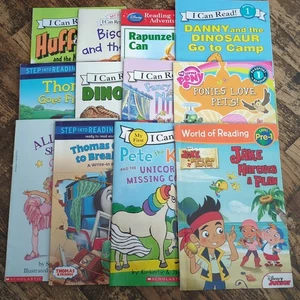 12 I Can Read Scholastic Variety Book Lot Level 1 Pete The Cat Fancy Nancy  - Picture 1 of 24