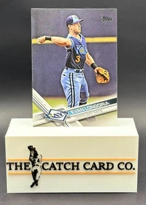 2017 Topps Evan Longoria #390 - Photo Variation SP (Blue Jersey) - Picture 1 of 2