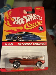 Hot Wheels 67 1967 Chevy Camaro Convertible Classics Car #7 of 30 Series 2 Orang - Picture 1 of 1