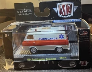 M2 Machines Limited Edition 7800 1964 Ford Econoline Ambulance Van FORD - Picture 1 of 5