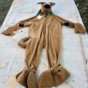 Scooby Doo Child Costume Rubies Size Small One Piece Zip Up 45' Long - Picture 1 of 14
