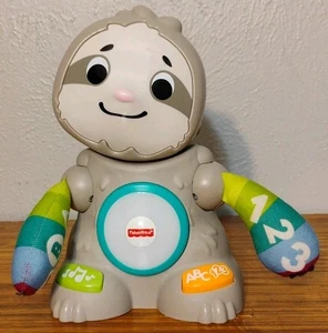 Fisher Price Linkimals Smooth Sloth Songs Sounds Phrases Interactive Toy WORKS - Picture 1 of 15