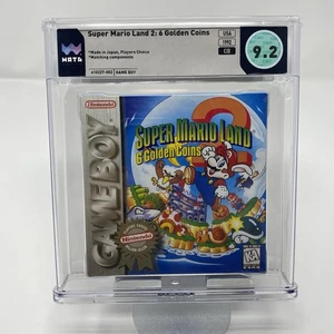 Super Mario Land 2 Game Boy WATA 9.2 CIB Players Choice 1992 lanzamiento EE. UU. - Imagen 1 de 10