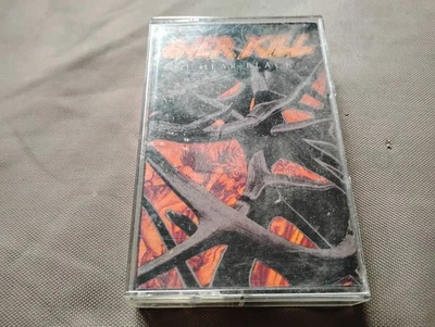 OverKill I Hear Black Cassette 1993 Atlantic 82476-4 Heavy Metal Thrash Preloved Foto 1 de 4