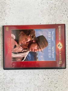 POUR QUI SONNE LE GLAS Gary Cooper, Ingrid Bergman DVD - Picture 1 of 1