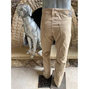 Pantaloni Adriano Goldschmied Matchbox slim dritti marroni da uomo taglia 38 - Foto 1 di 6