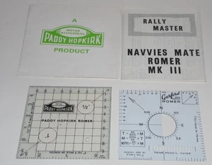 LOT OF VINTAGE ROMER COLLECTABLES * Paddy Hopkirk * Gasford * Rally Master * - Picture 1 of 8