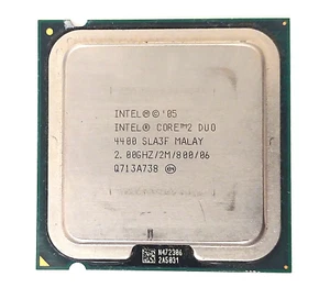 Intel Core 2 Duo 4400 SLA3F Malay 2,00GHz/2MB/800/06 Q713A738 - Bild 1 von 3