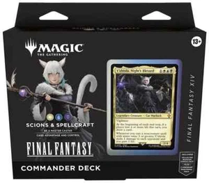 Magic The Gathering Final Fantasy XIV Commander Deck Scions & Spellcraft IN HAND - Picture 1 of 2