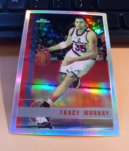  1997-98 Topps Chrome Refractor Tracy Murray  #45 - Wizards - Picture 1 of 3