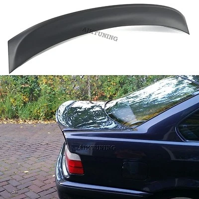 Rear JDM Boot Trunk Ducktail Spoiler Wing Lid Lip (Fits BMW E36 Sedan And CSL) - Image 1 of 4