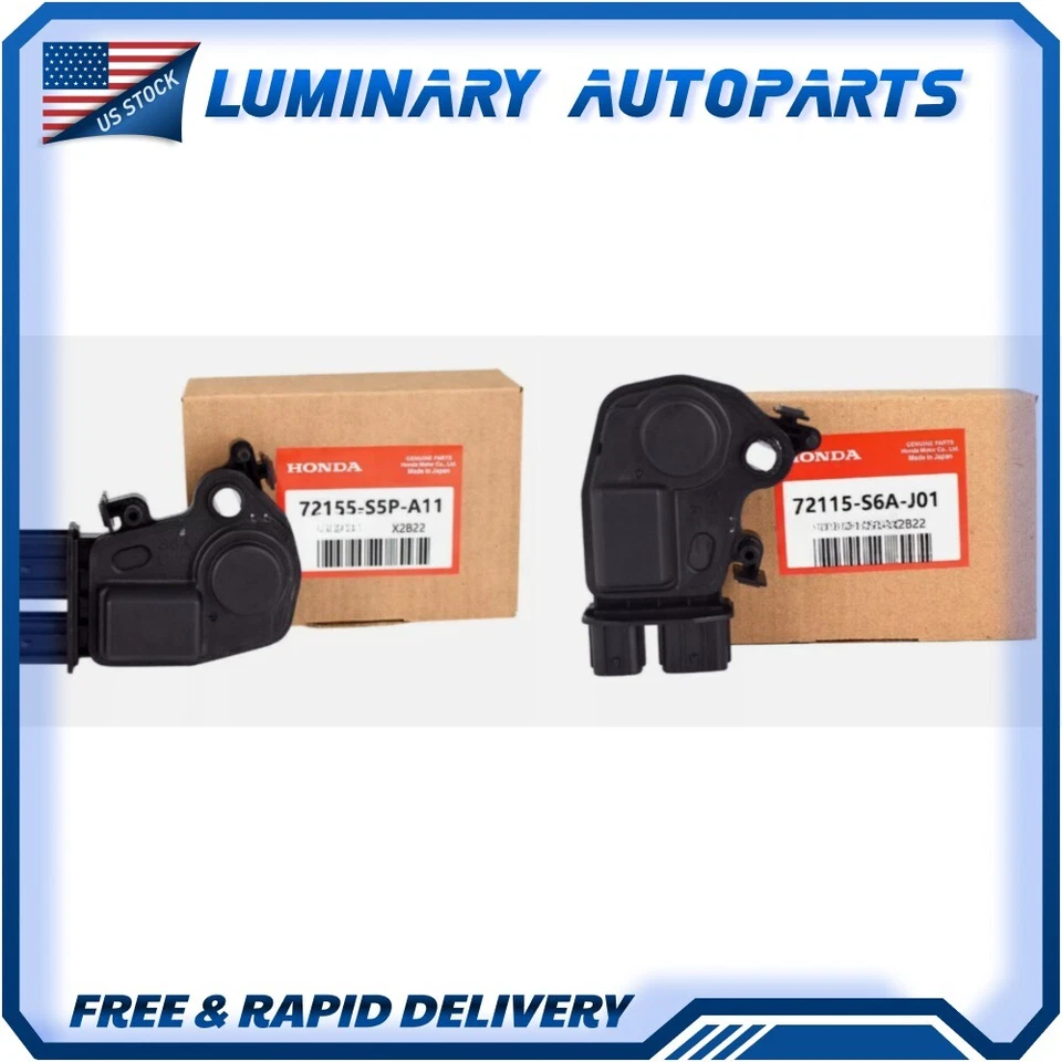 Actuador de cerradura de puerta eléctrico delantero derecho e izquierdo genuino para Acura RSX Honda Element Foto 1 de 4