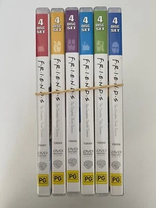 Friends DVD TV Show Seasons 1 - 6 PG Region 4 FREE TRACKED POST - Picture 1 of 4