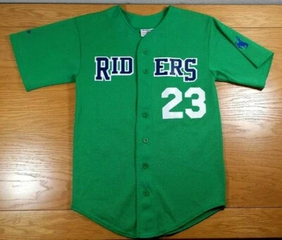 RIDERS Trabajo en Equipo Ropa Atlética 100% Poliéster Malla Jersey Hombre Pequeño (34-36) Foto 1 de 2