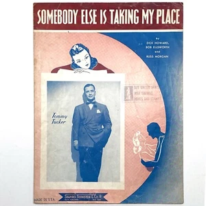 Somebody Else Is Taking My Place • Sello de bonos de ahorro de la Segunda Guerra Mundial • Partituras de 1937 - Imagen 1 de 1