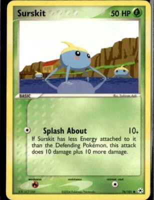 2004 EX Hidden Legends 76/101 Surskit - Image 1 of 2