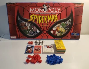 U-PICK Monopoly Spiderman 2002 REPLACEMENT PIECES Tokens Webs Vaults Deeds, Etc - Picture 1 of 19