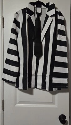 Disfraz Beetlejuice adulto 3 piezas nuevo en paquete Foto 1 de 2