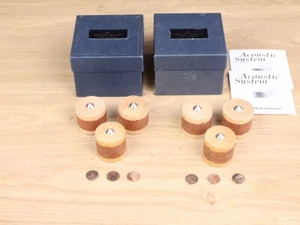 Acoustic System International (ASI) TopLine audio tuning feet (2 sets of 3 av... - Imagen 1 de 3