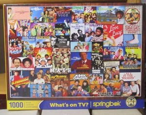 WHAT'S ON TV? - Complete - SPRINGBOK PUZZLE - Bild 1 von 2