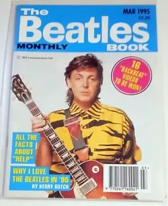 THE BEATLES MONTHLY BOOK - MAR. 1995 - SEALED - Picture 1 of 2