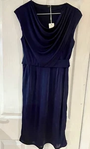 ESPRIT LADIES NAVY DRESS Size S BNWT - Picture 1 of 10