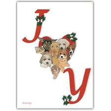 Pipsqueak Productions C001 Joy Mix Dog with Cat Christmas Boxed Cards - Pack ...