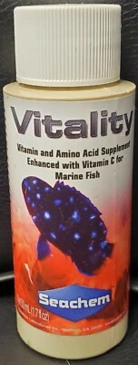 SEACHEM VITALITY 50 mL  Vitamin and Amino Acid Supplement - Image 1 of 4