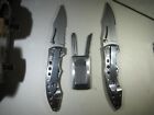 Winchester Lot Of 3 Vintage Stainless Steel Handle Manual Knives