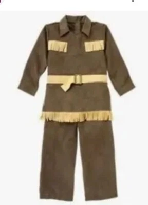 NWT GYMBOREE 2 PC PIONEER HALLOWEEN COSTUME Sz. S-5-6, Super Comfy! - Image 1 of 4
