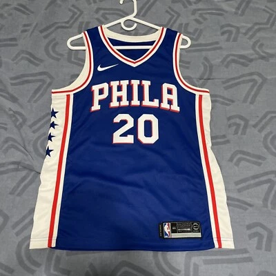 Philadelphia 76ers Jersey Men’s Medium 44 Markelle Fultz Nike - Image 1 of 4