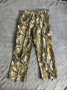 Outfitters Ridge Camo Pants Large 36x29 Realtree Hardwoods Hunting Cargo Jeans - Picture 1 of 17