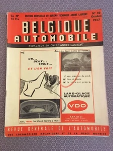 [11698-M40] Belgique Automobile 1957 Austin Bristol Citroën Bentley Hillman Fiat - Imagen 1 de 2